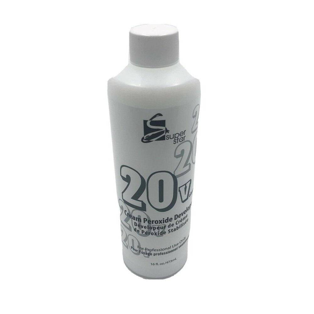 Super Star Cream Peroxide Developer 20V 16 Ounce